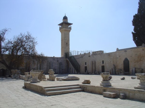 مئذنة باب المغاربة/ المئذنة الفخارية | فلسطيننا