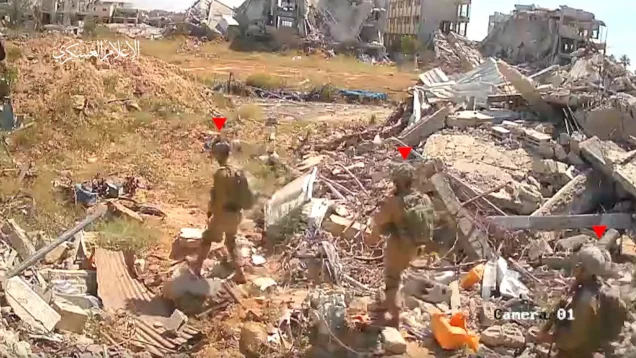 كمين الزنة " الأبرار " .. القسام تنشر مشاهد من عملية مركبة في الزنة شرق خان يونس | فلسطيننا كمين الزنة " الأبرار " .. القسام تنشر مشاهد من عملية مركبة في الزنة شرق خان يونس | فلسطيننا